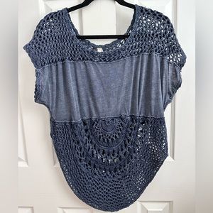 Free People Crochet Top